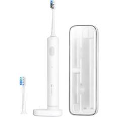 Eltandborstar & Irrigatorer Xiaomi Xiaomi Mijia brosse à dents électrique sonique étanche Portable Rechargeable sans fil brosse à dents sonique brosse à dents à ultrasons BET-C01 Add 2 Brush Heads