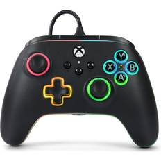 PowerA Advantage Wired Controller for Xbox Series X|S with Lumectra + RGB LED Strip - Black