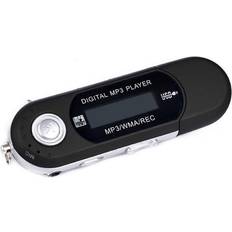 black, Other Mini Portable USB Digital MP3 Player Support, TF SD Card & FM Radio, Hear Music