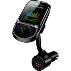 FM Transmitters Greenzech 1.8 Inch Car FM Transmitter Multifunctional Player