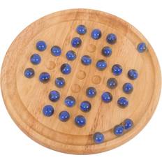 Bigjigs Bigjigs Toys Solitaire Game, Wooden Toys, Solitaire Marble Game, Kids Board Games, Solitaire Board Game, Marble Game, Wooden Games, Marble Game