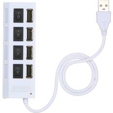 Greenzech 4-Ports USB Hub Speed Data Transfer 2.0 Charging Splitter