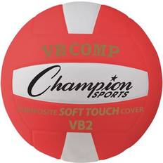 VB2RD 8.25 in. VB Pro Comp Series Volleyball& Red & White