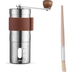 Coffee Grinders Tlily Manual Grinder,Stainless Steel Coffee Grinder,Hand Crank Bean Mill,Coffee Mill /Office/Traveling