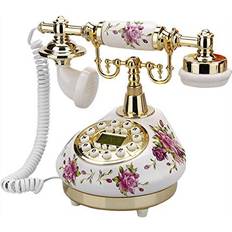Retro Vintage Antique Telephone Old Fashioned with Push Button dial for Home Decor
