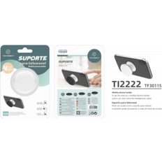 Prylex Självhäftande Pop Socket Mobilhållare Vit Färg: Vit