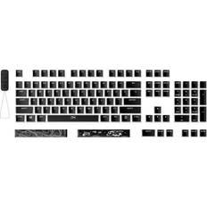 HyperX Pudding Keycaps 2 Full Key Set PBT Black