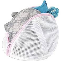 Mesh Bra Wash Bag - White