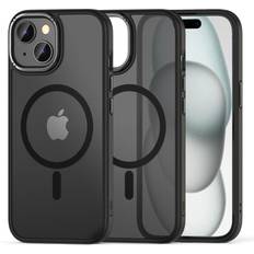 Tech-Protect Apple iPhone 16 Mobilskal Tech-Protect iPhone 15 Magmat Skal MagSafe-Kompatibelt Matt Svart 2