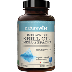 NatureWise Krillolja 1 000 softgels 120 st