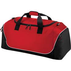 Red Duffle Bags & Sport Bags Quadra One Size, Classic Red/Black/White Teamwear Jumbo Kit Duffle Bag 110 Litres