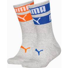 Puma Classic Socken 2er-Pack Kinder, Mit Grau Melange, Größe: 35-38, Kleidung