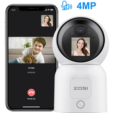 Zosi 4mp wlan ip überwachungskamera 360°schwenkbar