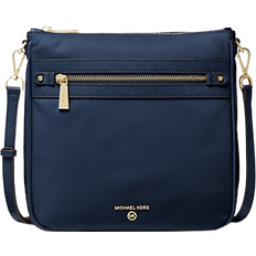 Michael Kors Jet Set Large Nylon Gabardine Messenger Bag - Navy