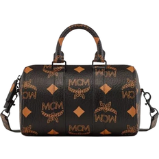 Visetos MCM Small Maxi Visetos Aren Boston Bag - Black