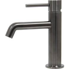 Rostfritt stål Tvättställsblandare Strand Stainless SO-2001 GUN Rostfritt stål