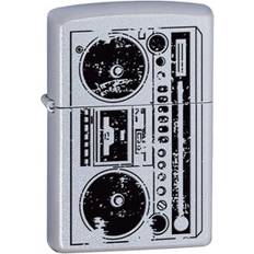 Zippo Satin Chrome, Boom Box