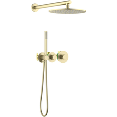 Shower Sets Kibi Circular 2 Function Thermostatic Shower