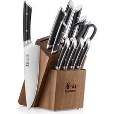 Kitchen Knives Cangshan HELENA German Forged Block Knife Set