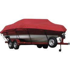 Tarp Frames & Boat Canopies Covermate Exact Fit Sunbrella Boat Cover for Achilles Sd 124 Sd 124. Red