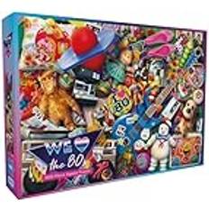 Gibsons Jigsaw Puzzles Gibsons We Love The 80s 1000 Piece Jigsaw Puzzle