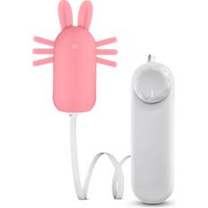 Sexleksaker Blush Novelties Luxe Bunny Bullet With Silicone Sleeve Klitorisvibrator