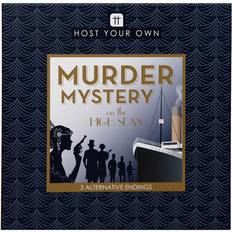 Talking Tables Reusable Murder Mystery Game Death on The Boat, Interactive Family Dinner Party Night Solve The Crime Case, Detective Clues Age 16 5 12 Players Host-Mystery-HIGHSEA