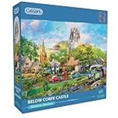 Gibsons Jigsaw Puzzles Gibsons Below Corfe Castle Jigsaw Puzzle