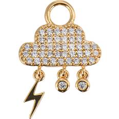 Charms & Anheng Bon Dep Alma Charm - Gold/Transparent