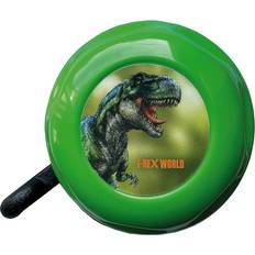 Cykelringklockor BBG T-Rex World Ringeklokke Grøn