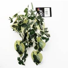 Green Vases Leaf 70cm Red Lily Display Silver Vase