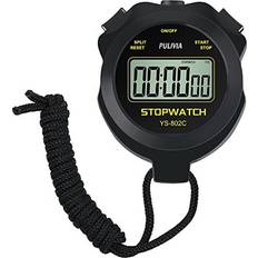 Stop Watches PULIVIA Digital Stopwatch Timer Only Stopwatch with ON/OFF, No Clock No Calendar Silent Simple Operation, PULIVIA Sport Stopwatch for Coaches Running Swimming