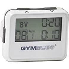 Stop Watches GYMBOSS Interval Timer Stopwatch Whitegray Gloss