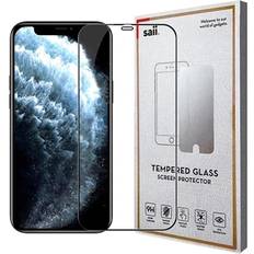 Saii 3D Premium iPhone 12/12 Pro Härdat Glas Skärmskydd 9H 2St