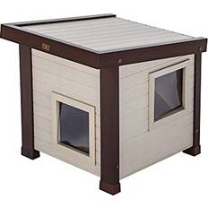 New Age Pet ecoFLEX Albany Outdoor Feral Cat House Multicolor