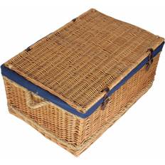 Blue Chests RED HAMPER 72cm Rope Handled Chest