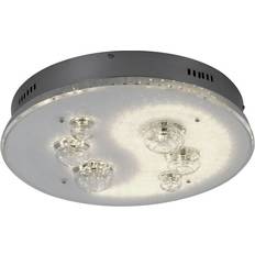 Cromo Plafoniere Globo 131647 Chrome Ceiling Flush Light 43cm