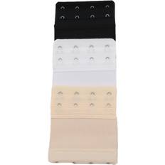 Bh-förlängare Vit/Svart/Beige 3-pack