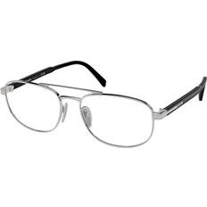 Prada Glasögon & Läsglasögon Prada PR A56V 1BC1O1 55 Silvriga Glasögon