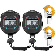 Stop Watches Tlily Digital Stopwatch Sports Stopwatch,LCD Screen Display Waterproof Stopwatch for Referee or Kid Use