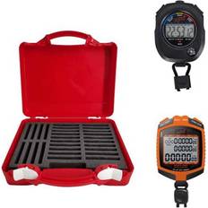Stop Watches Digi Sport Instruments Digi Sport Instruments 23 Sco 1 C300 Stopwatch Set Red One Size