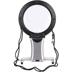 Magnifiers & Loupes BCTC-LH Magnifying Glass heilwiy Neck And Desk 6x Magnifier With Led Handsfree