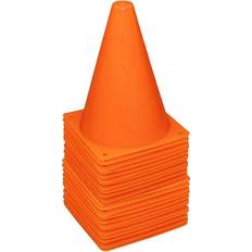 Wejoy 36 Pack 7 Inch Plastic Traffic Cones Sport Training Cone Sets Field Marker Cones for Skate Soccer Agility Training & Physical Ed