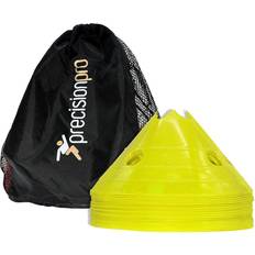 Marker Cones Precision Giant Saucer Training Cones 20 Units Yellow 30 cm 30 cm