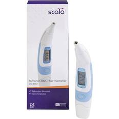 Febertermometrar Scala infrarot sc8172 ohrthermometer fieberthermometer58 Blau 49 mm