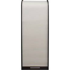 Mäusbacher Blind Roller Shutter Black Steel/White Lagerschrank 69x192cm