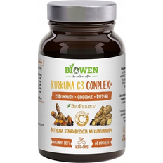 Biowen Turmeric C3 Complex Curcumin Pepper Ginger 60 pcs
