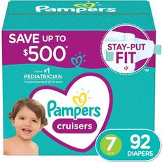 Diapers size 7 Pampers Cruisers Diapers Size 7 18+kg 92pcs