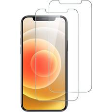 Apple iPhone 12 mini Screen Protectors FoneFunShop 2 x Tempered Glass Screen Protectors For iPhone 12 Mini