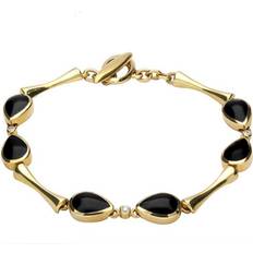 Pear Bracelet - Gold/Diamond/Black